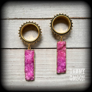 Druzy earrings