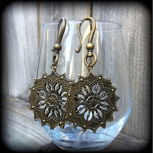 Gypsy boho ear hangers 