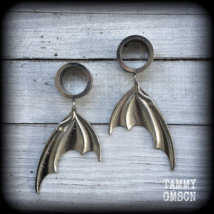 Bat wings earrings 