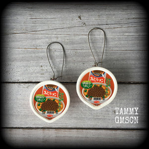 Noodles earrings-Ramen earrings