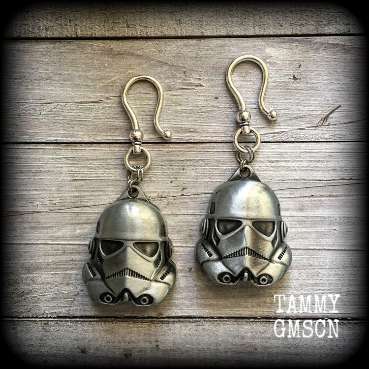 Storm Trooper earrings 
