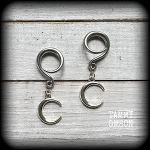 Crescent moon earrings