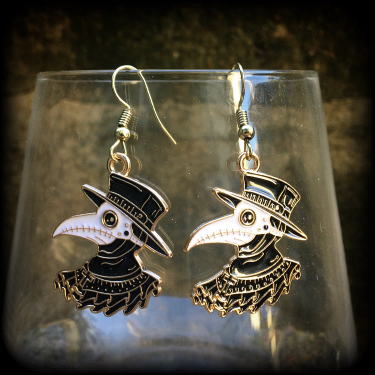 Plague Doctor earrings