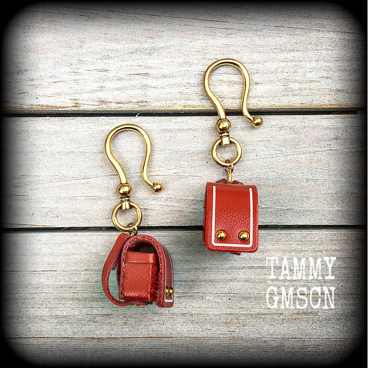 Randoseru earrings-Japanese backpack earrings