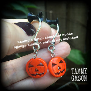 Jack O’ Lantern earrings-Halloween earrings