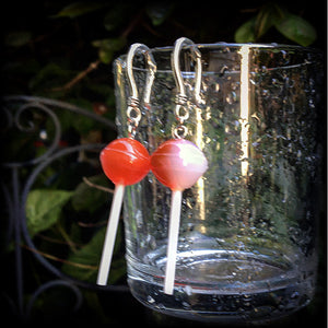 Chupa Chup earrings-Lollipop ear hangers