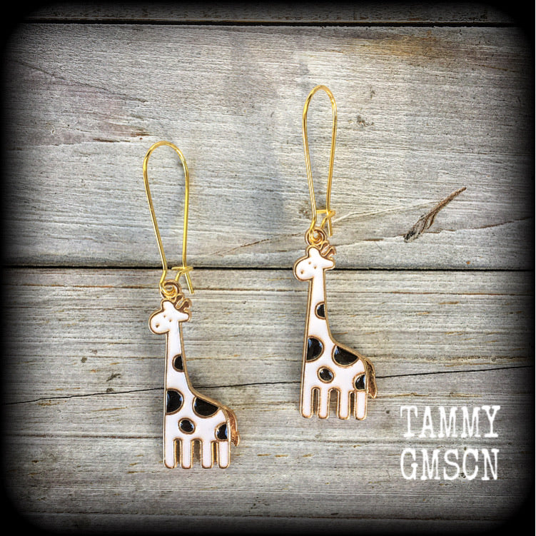 Giraffe earrings 