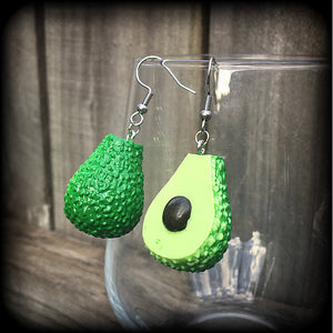 Avocado earrings