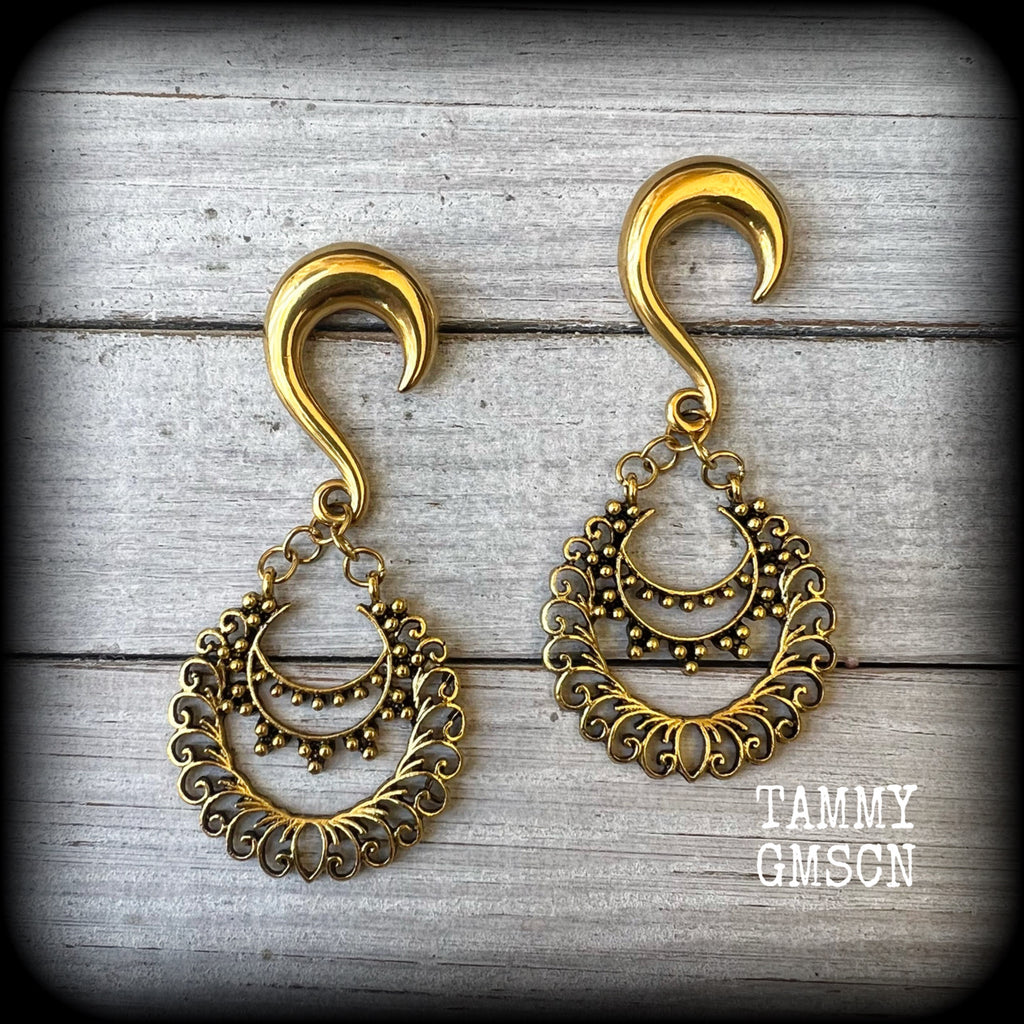 Ornate ear hangers