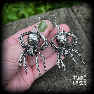 Arachnid earrings