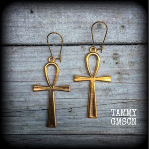 Ankh earrings-Egyptian earrings