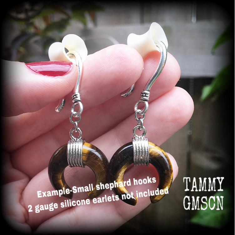 Tigers Eye earrings-Gemstone earrings