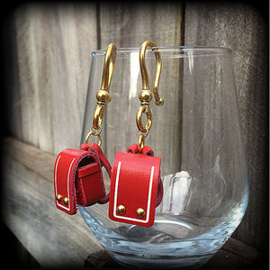 Randoseru earrings-Japanese backpack earrings