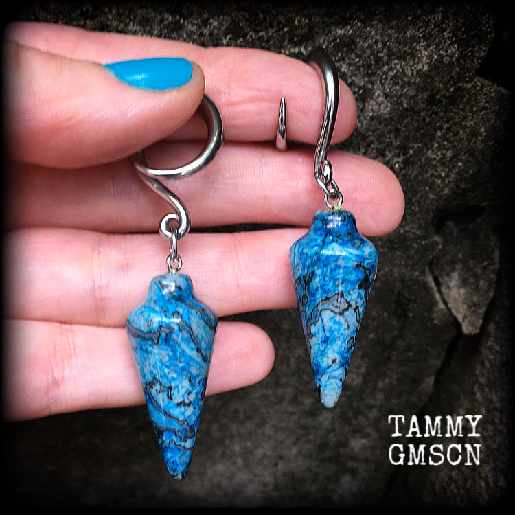 Blue gemstones