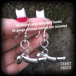 Penis earrings-Dick ear weights