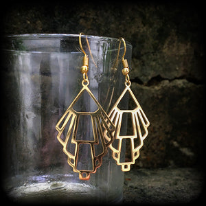 Aphrodite earrings-Art Nouveau inspired earrings