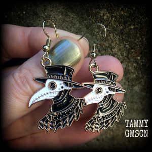 Plague Doctor earrings