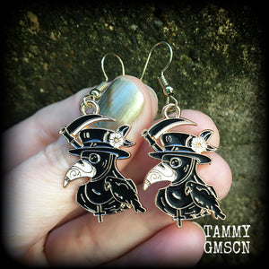 Plague Doctor earrings