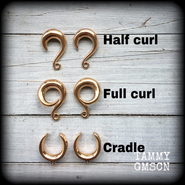 We will swap your earlets or tunnels for gauged hooks
