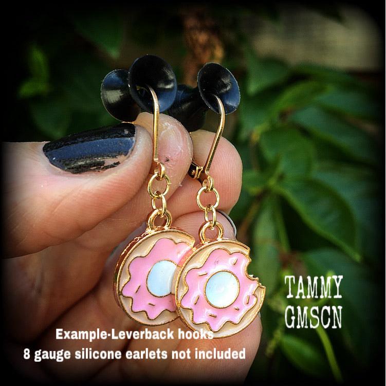 Donut earrings-Donuts earrings