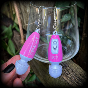 Vibe earrings-Vibrator earrings TammyGMSCN Vibe earrings-Vibrator earrings TammyGMSCN