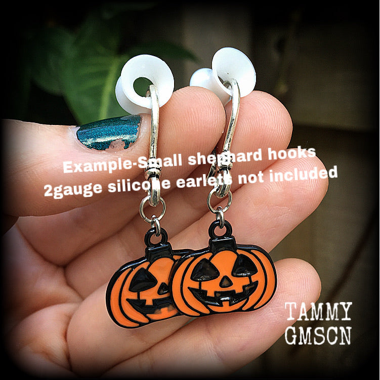 Jack O’lantern earrings-Halloween earrings