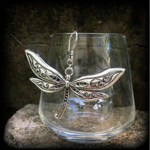 Dragonfly earrings 