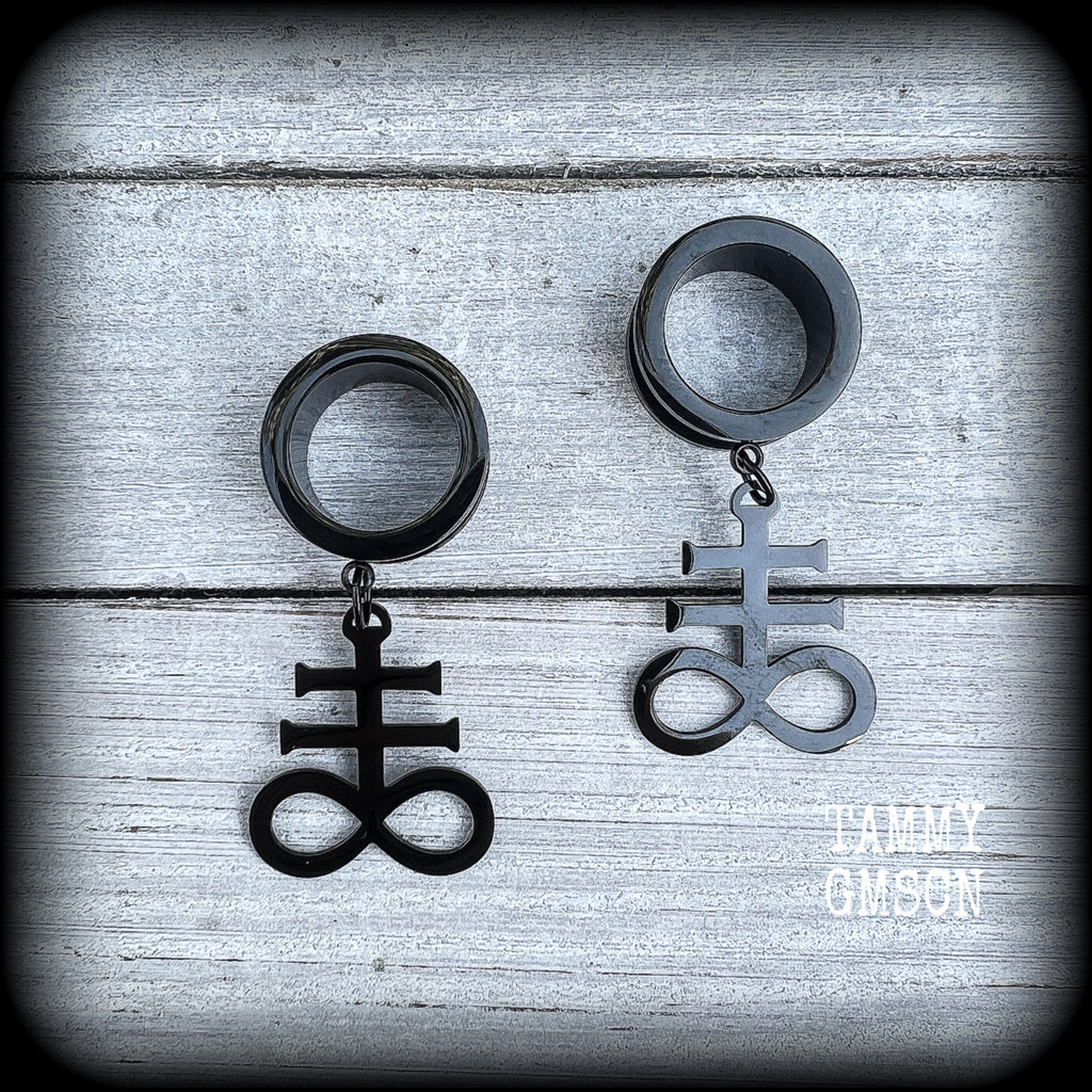Sigil of Sulphur tunnels-Brimstone earrings