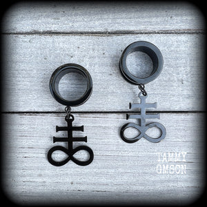 Sigil of Sulphur tunnels-Brimstone earrings