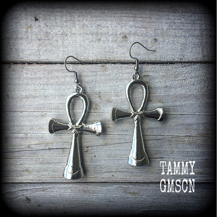 Ankh earrings-Egyptian earrings