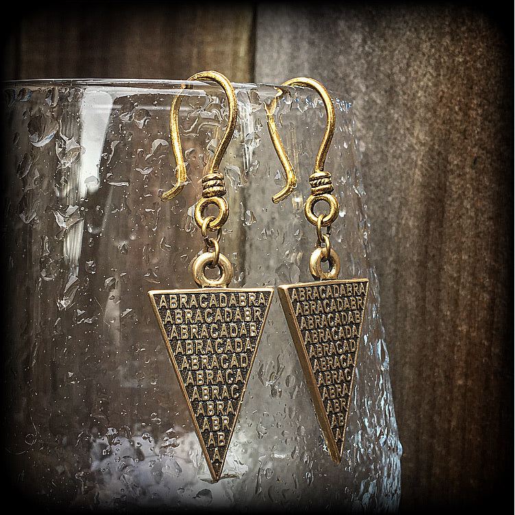 Abracadabra earrings-Talisman earrings