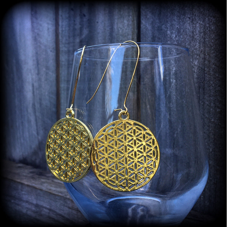 Flower of Life earrings