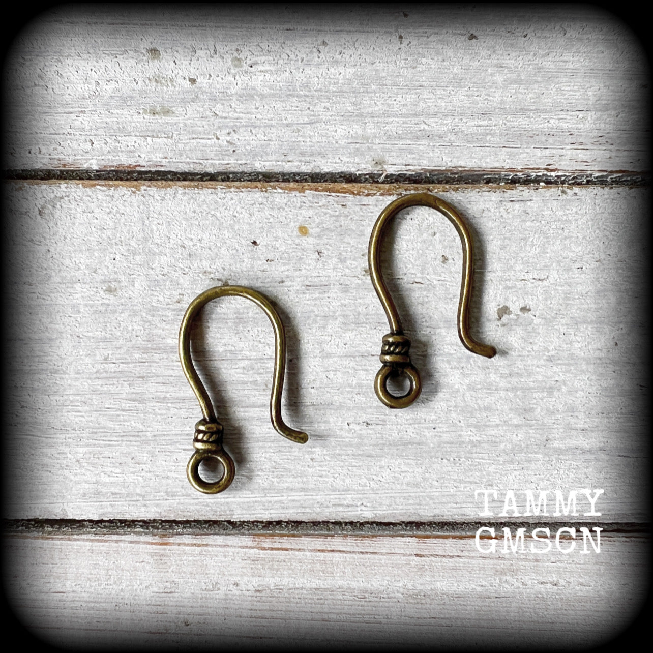 DIY hooks for 8 gauge and 3mm earrings