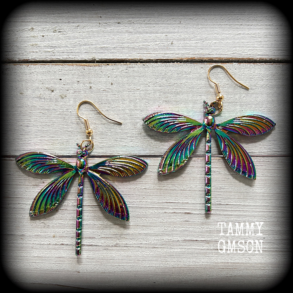 Dragonfly earrings