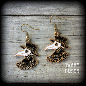 Plague Doctor earrings