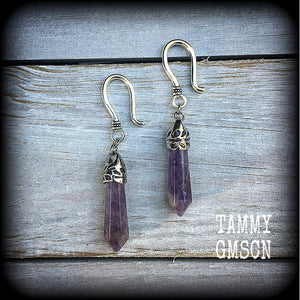 Amethyst earrings 