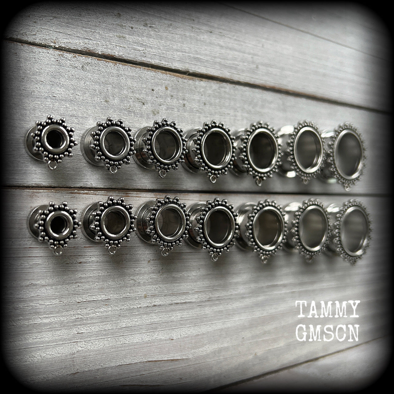 DIY connector tunnels DIY connector earlets DIY gauged hooks DIY gauged earrings Tunnel earrings Tunnel dangles Stretched ears Stretched lobes Gauged hooks Ear weights