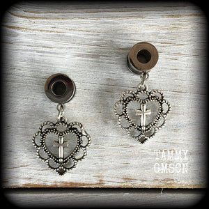 Sacred heart tunnel dangles