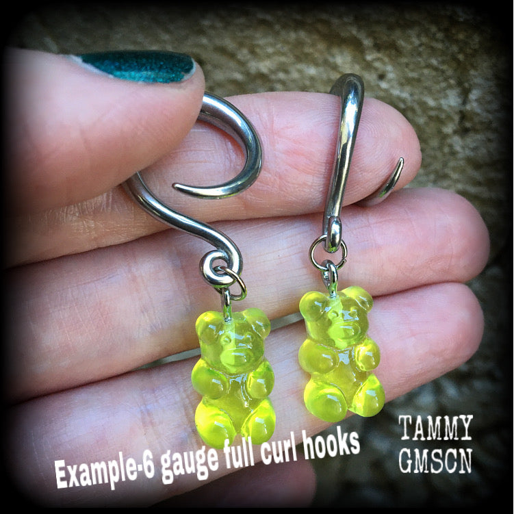 6 gauge earrings