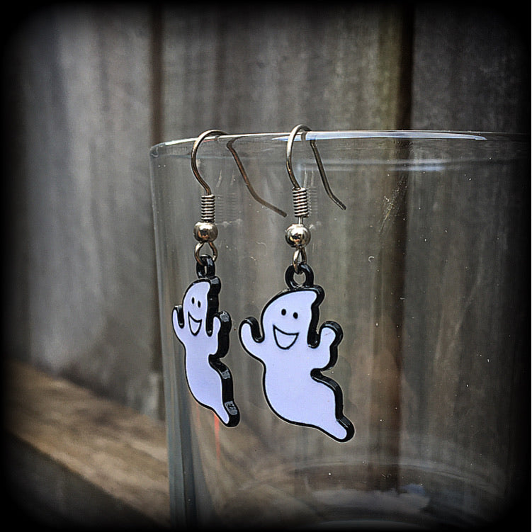 Ghost earrings-Halloween earrings