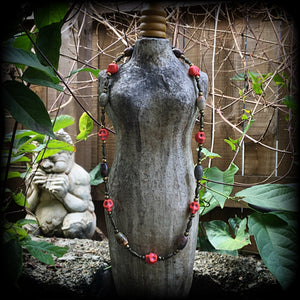 Papa Legba necklace-Stone necklace
