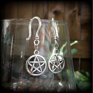 Pentagram ear hangers 