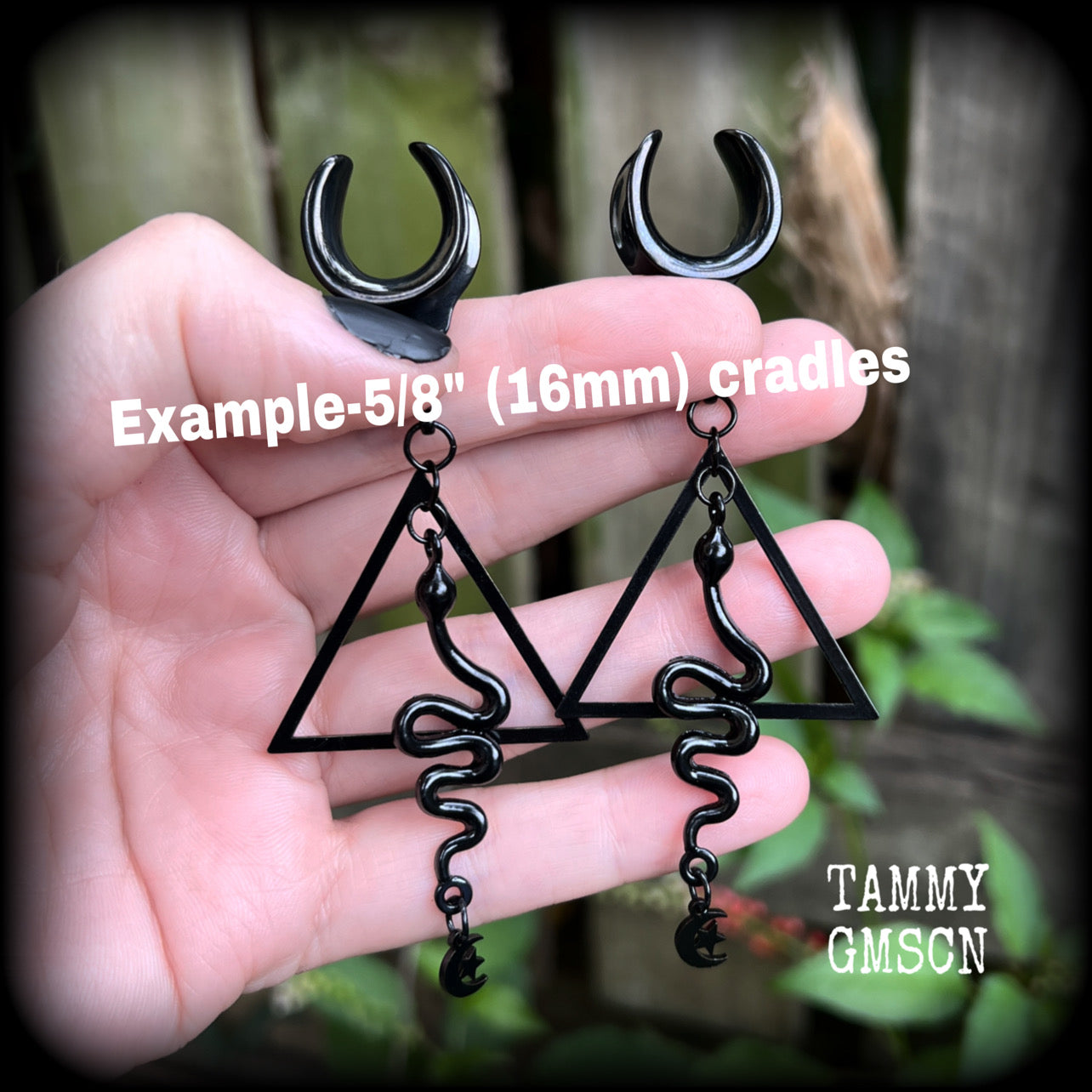 Snake earrings-Geometric earrings