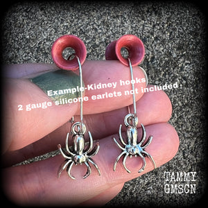 Spider earrings-Arachnid earrings