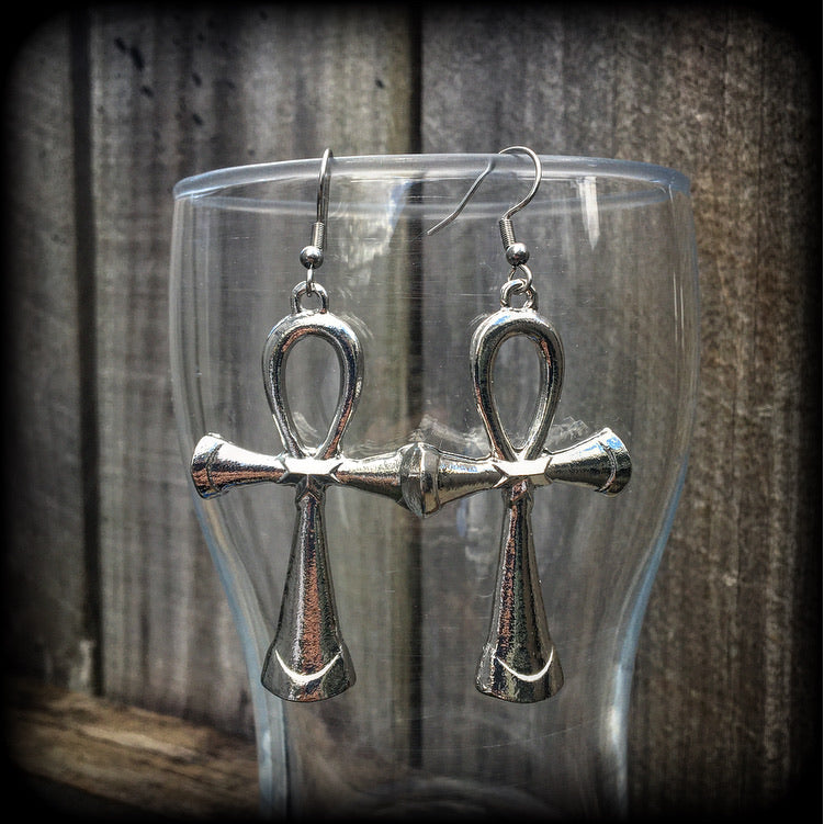 Ankh earrings-Egyptian earrings