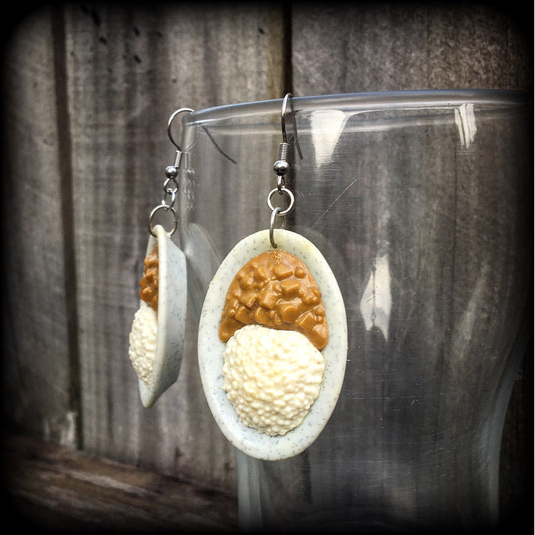 Japanese curry earrings-Katsu earrings