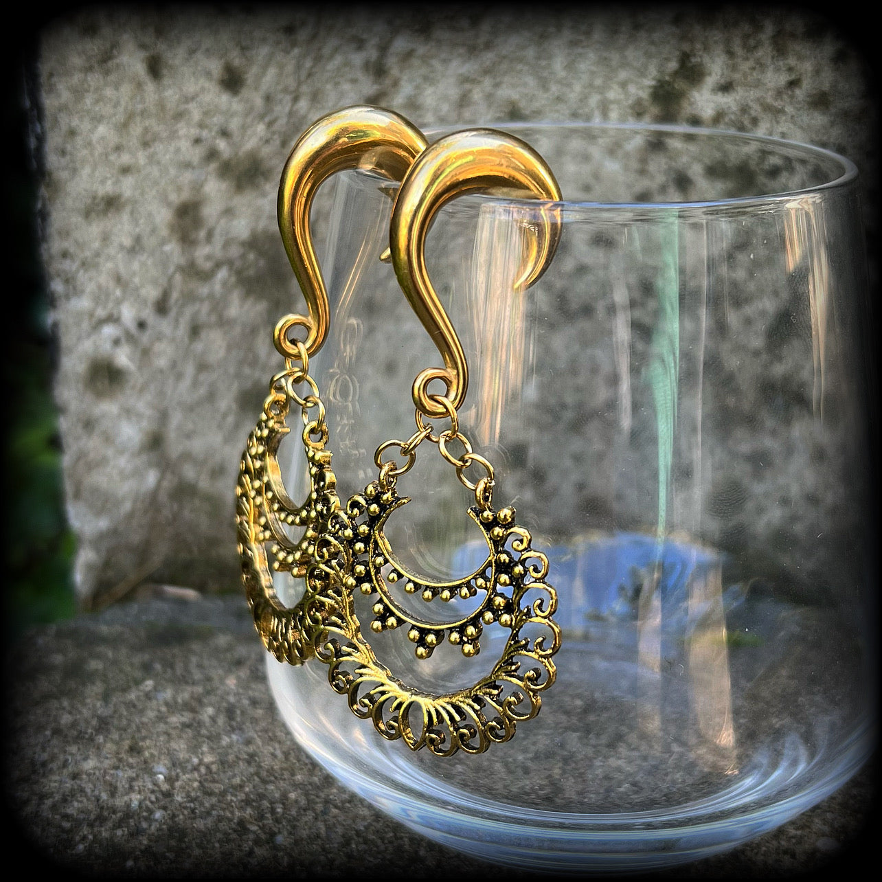 Filigree earrings