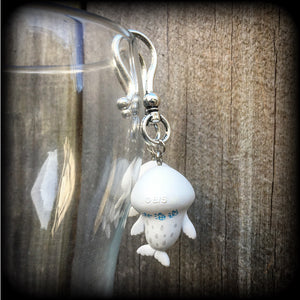 Nameko earrings-Mushroom earrings