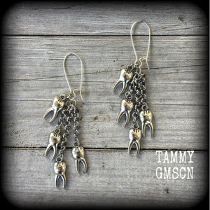 Tooth fairies-Teeth earrings