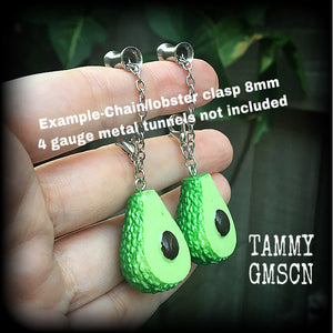 Avocado earrings